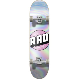 RAD Logo Progressive Complete Skateboard (8"|Holographic)