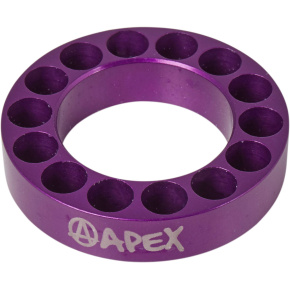 Headset spacer Apex 10mm fialový