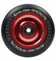 Metal Core Radical 110 mm koliesko čierno červenej