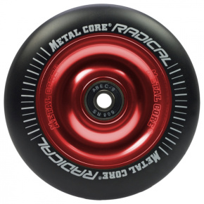 Metal Core Radical 110 mm koliesko čierno červenej