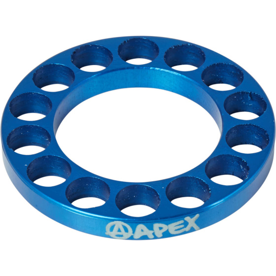 Headset spacer Apex 5mm modrý