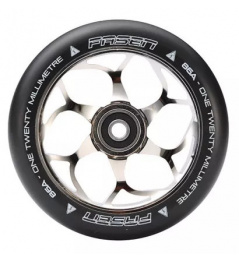 Kolečko Fasen 120 mm stříbrno černé