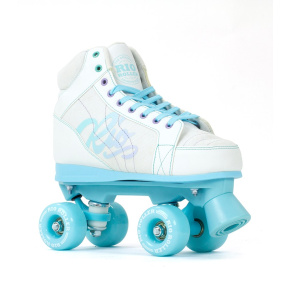 Rio Roller Lumina Adults Quad Skates - White / Blue - UK:7A EU:40.5 US:M8L9