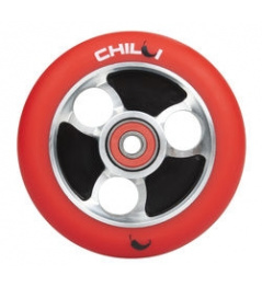CHILLI Parabol 100 mm červeno / čierne koliesko
