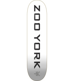 Zoo York Classic Logo Block Skate Deska (8"|Bílá)