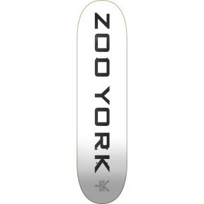 Zoo York Classic Logo Block Skate Deska (8"|Bílá)