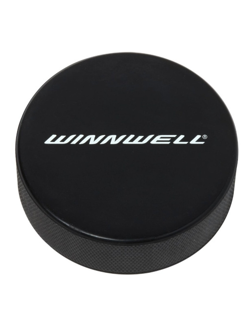 Hokejový puk Winnwell černý oficiální s logem