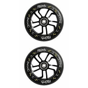 Balení 1+1 Kolečka Divine Zeus 120mm černé 2ks