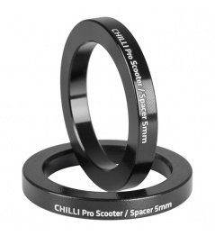 Chilli set 2 spacer 5 mm čierne