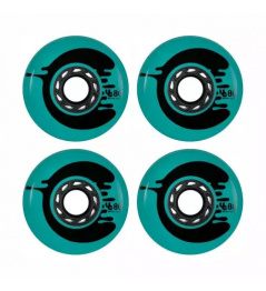 Kolečka Undercover Cosmic Roche Teal (4ks)