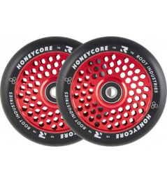 Kolečka Root Industries Honeycore black 120mm 2ks červená