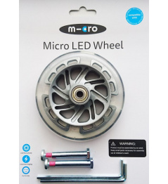 Svítící LED-kolečka 120 mm pro Mini Micro - 2ks