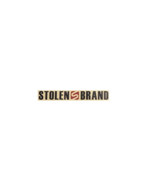 Stolen Logo Sticker (S|Černá)