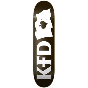 KFD Logo Flagship Skate Deska (8.75"|Black)