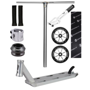 Freestyle koloběžka Divine X Longway Kaiza stříbrná Freestyle koloběžka Divine X Longway Kaiza stříbrná