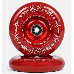 Tilt Durare Barbed Kolečka Na Freestyle Koloběžku 2-balení (110mm|Barbed Crimson)