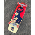 Longboard Madrid Shiba Inu Cruiser 29.25" červený