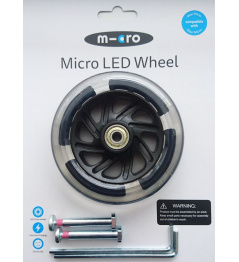 Svítící LED-kolečka 120 mm pro Maxi Micro - 2ks