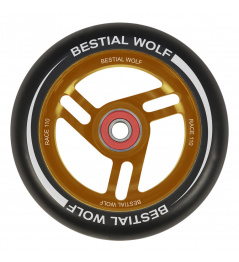 Koliesko Bestial Wolf Race 110 mm čierno oranžové