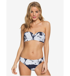 Plavky Roxy Printed Beach Classics - Bandeau 375 bsp6 mood indigo flying flo 2020 dámské vell.M