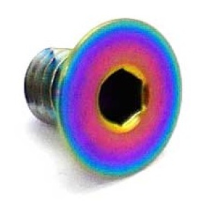 TLC Titanium Brzda Lug šroub (Rainbow)