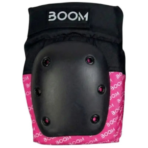 Boom Basic Knee Pads Pink L Boom Basic Knee Pads Pink L