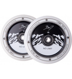 Kolečka Striker Benj No Limit 110mm White/Black 2ks