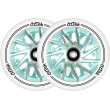 Kolečka Aztek Ermine XL Aqua 115x30mm 2ks