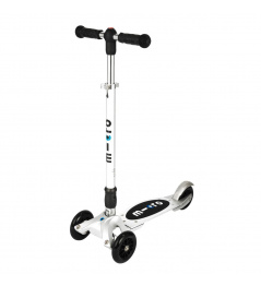 Micro Kickboard Compact Silver