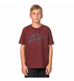 Triko Horsefeathers Ripple ruby 2017/18 dětské vell.XXL