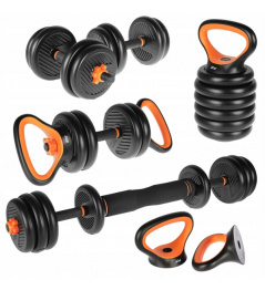 Sada činek SPORTVIDA SV-HK0414 6v1 30 kg