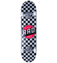 RAD Checkers Skateboard Komplet (7.5"|Černá)