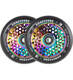 Kolečka Root Industries Honeycore black 110mm 2ks Neochrome