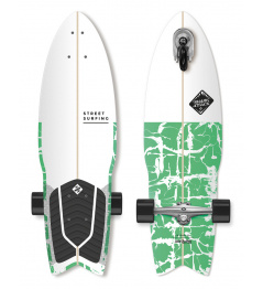 Longboard Street Surfing SHARK ATTACK 30 "Psycho Green