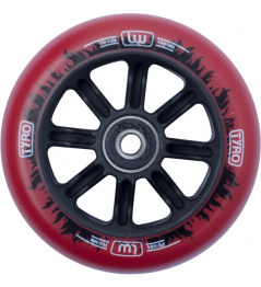 Kolečko Longway Tyro Nylon Core 110mm Red/Black Flame