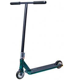 Freestyle koloběžka North Tomahawk 2021 Translucent Forest Green & Silver