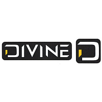 Samolepky Divine velké černé