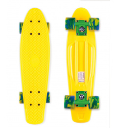 Skateboard Street Surfing BEACH BOARD Summer Sun, žlutý