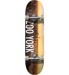 Zoo York Logo Block Complete Skateboard (8.25" | Sunrise)