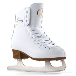 SFR Galaxy Children's Ice Skates - White - UK:2J EU:34 US:M3L4