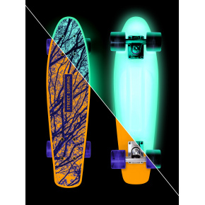 Skateboard Street Surfing BEACH BOARD Glow Mystic Forest