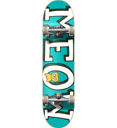 Meow Logo Skateboard Komplet (7.25"|Tyrkysová)