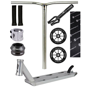 Freestyle koloběžka Divine X Longway Kaiza stříbrná