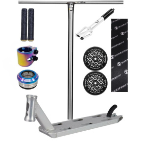 Freestyle koloběžka Divine X Longway Kaiza stříbrná