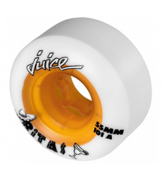 Kolečka Juice Ritas Dual Density Yellow (4ks)