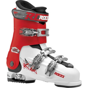 Roces Idea Free 6v1 nastavitelné dětské lyžařské boty (22.5-25.5|White/Red)