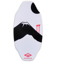 GoZone Hiro Skimboard (41.75"|Full White)