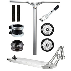 Freestyle koloběžka Custom Divine X Ethic Pandemonium 460 mm stříbrná