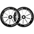 Balení 1+1 Kolečka Divine 120 mm stříbrné 2ks