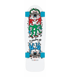 Cruiser Alien Workshop Haring Skateoutl white vell.9,75